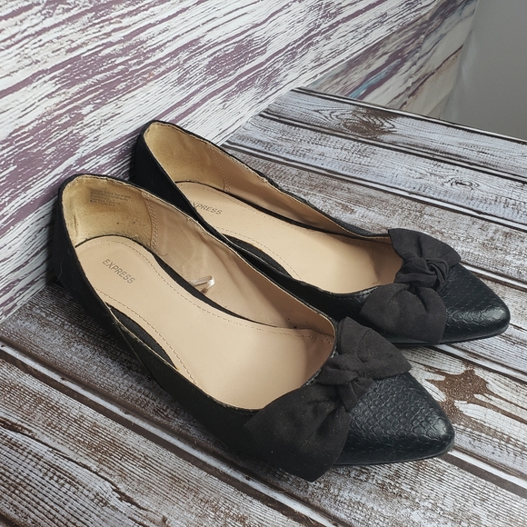 express pointed toe flats
